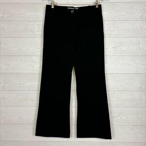 Betabrand Black Dress Pant Yoga Pants Size Petite Medium Boot Cut